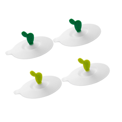 EXQUIMEUBLE 4pcs water coffee mug covers cup lids silicone stretch lids beverage cup cover drinking cup covers silicone mug lids silicone lids Cactus Cup Cover coffee cup Cartoon a2701 EXQUIMEUBLE 4pcs water coffee mug covers cup lids silicone stretch lids beverage cup cover drinking cup covers silicone mug lids silicone lids Cactus Cup Cover coffee cup Cartoon a2701