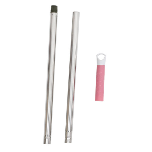DOITOOL mop Broom Replacement Stick Floor Cleaning Broom Handle Sweeping Broom Handle Broom Stick Handle for Floor Cleaning Handle for Sweeping Stainless Steel Plastic Garbage Shovel