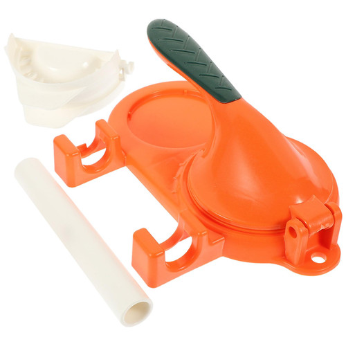 BESTonZON Flour Tortillas Dumpling Maker Manual Dumpling Press Tortilla Presser Dough Pressing Tool Pizza Presser Dumpling Making Mold Wonton Wrappers Maker for Kitchen Gadget Rice Ball Mold