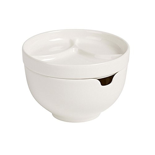 Soup Passion Asia Bowl with Lid by Villeroy & Boch - Premium Porcelain - Made in Germany - Dishwasher and Microwave Safe - 5 Inches Soup Passion Asia Bowl with Lid by Villeroy & Boch - Premium Porcelain - Made in Germany - Dishwasher and Microwave Safe - 5 Inches