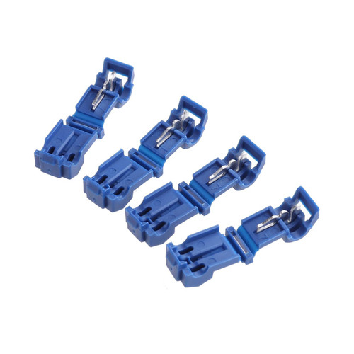 DOITOOL 50pcs Terminal Connectors Wire Terminals Quick Connector Wire Connectors Splice Connectors Quick Splice Wire Connector Wire Splice Connector Electric Wire Wiring