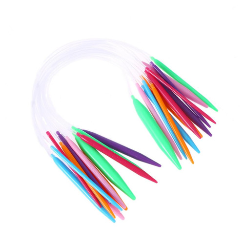 EXCEART 12pcs Tools Sweater Needles Circular Knitting Needles Tube Knitting Needles Circular Needle to Weave