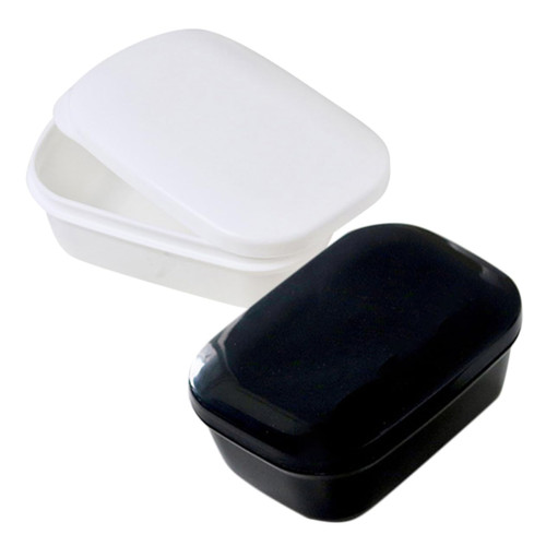 BESTOYARD 2 pcs soap Holder bar soap case bar soap Container soap Dish with lid soap case with lid Plastic Portable soap Container Portable soap Dish Travel soap Dish with Cover