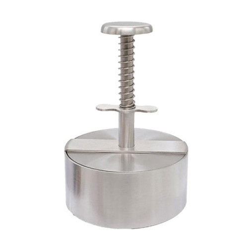 Stainless Steel Barbecue Burger Press Burger Maker Grills Smasher Burger Press Grilling Tools With Handle For Hamburger Beef Manual Mold