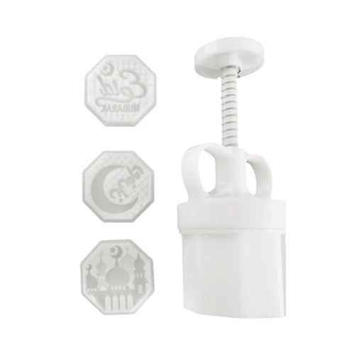 Cookie Stamps Eid Mooncake Mold Hand-Pressure Moon Cake Makers DIY Pastry Tool For Mid-Autumn Festival Moon Cake Molds For Baking Shapes