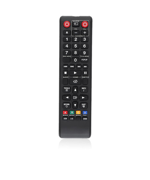JISOWA Remote Control Replacement Universal for Samsung DVD Blu-ray Disc Player AK59-00149A AK59-00172A AK59-00177A BD-HM59C BD-F5700/ZA BD-H5900/ZA BD-HM57C/ZA BD-J5100/ZA BD-J5700/ZA