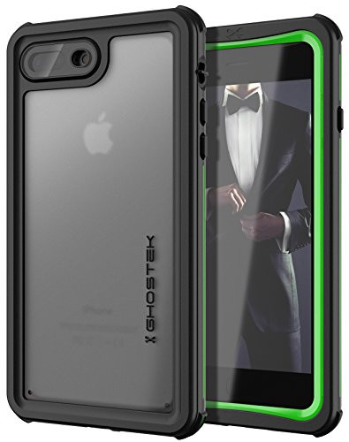 Ghostek Nautical Waterproof Case Compatible with iPhone 8 Plus & iPhone 7 Plus - Green