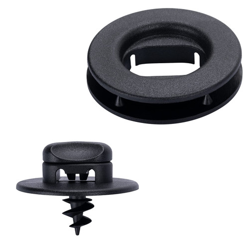 OAUTOO 8 Sets Floor Mat Retaining Clip Kit Compatible with Volkswagen 3D0864851B41 + 3D0061795B41 for Beetle Eos GTI Jetta Passat Rabbit SportWagen Touareg