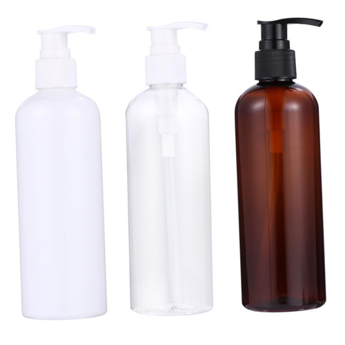FELTECHELECTR 3 Pcs Shower Gel Shampoo Bottle Soap Dispenser Foam Soap Lotion Dispenser Refillable Pump Bottle Shampoo Lotion Bottle Foaming Hand Soap Liquid Press The Pump