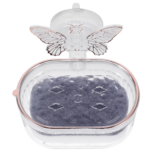 Beatifufu Wall Mounted soap Dish Wall Mount soap Dish Wall soap Dish Suction Cup soap Dish draining soap Dish bar soap Dish soap Dish for Shower take a Bath Sponge soap Holder