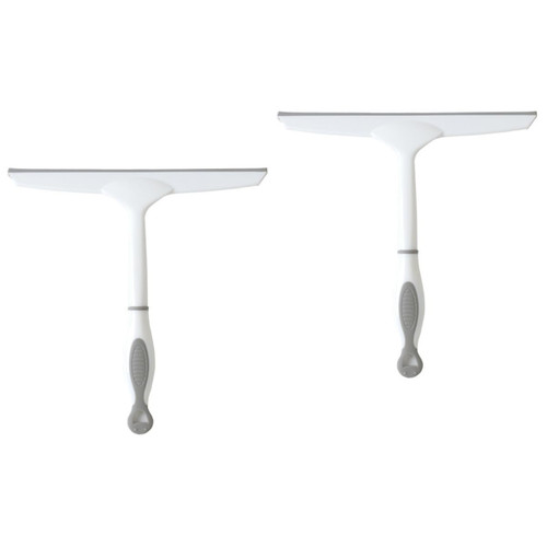 Hemoton 2pcs Household Windows Squeegee for car Glass Scraper Hand Squeegee Tile Squeegee Cleaning Squeegee Window Scrubber Mirror Squeegee Window Squeegee Glass Brush Ceramic Tile