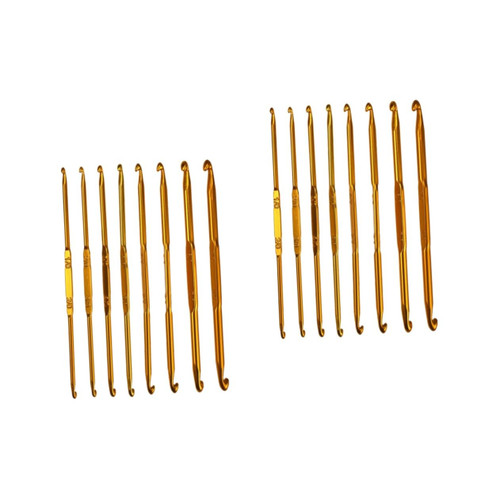 EXCEART 2pcs 8 1 Tunisian Crochet Needles Carpet Weaving Hook Crochet Knitting Needles Hand Weaven Needle Afghan Carpet Weaving Supplies Rug Knitting Needles Weaving Kit Aluminum