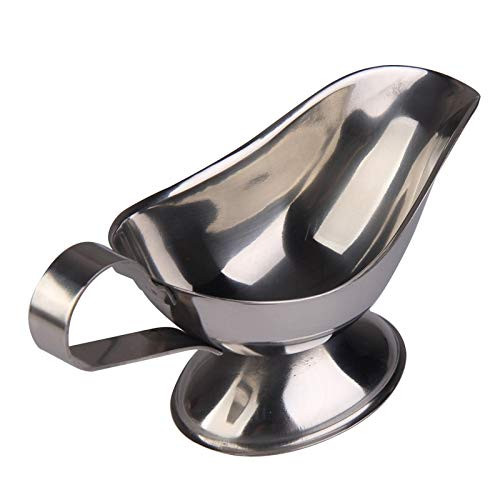 3 oz Stainless Steel Beefsteak Gravy Sauce Boat Container Plate Tableware Kitchen Silver Gravy Boats Tools 3 oz Stainless Steel Beefsteak Gravy Sauce Boat Container Plate Tableware Kitchen Silver Gravy Boats Tools