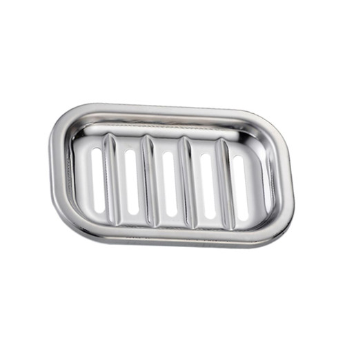 STOBAZA Wall-Mounted Soap Dish Stainless Steel Soap Dish Sponge Holder Dish Soap Drainer Tray Soapbox Soap Rack Soap Dish Holder Soap Holder Soap Storage Rack Accessories Sink