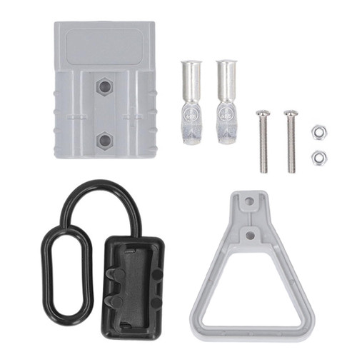 Battery Quick Connector 120A 600V Battery Wire Harness Plug Connector Quick Connect Disconnect for Recovery Winch, Trailers, Trolling Motors, 2 4 6 7AWG Cable