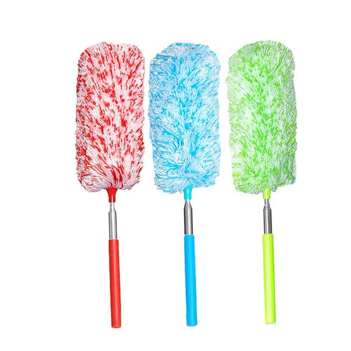 3pcs Microfiber Duster Long Handled Duster Stretchable Duster Cleaning Tools for Home dust Sweep Elastic
