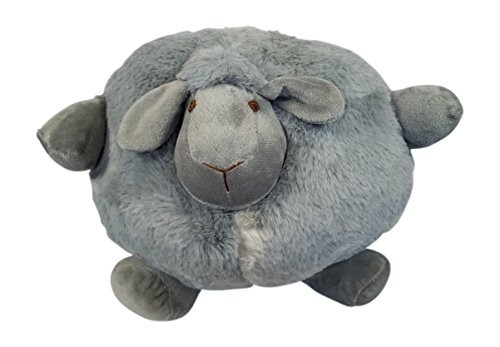 3Cats Stuffed Sheep Toy, Realistic Plush Sheep (Black)