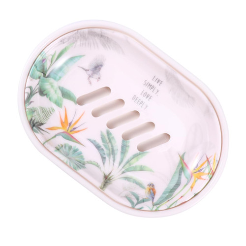 Cabilock Box Bathroom soap Drainer soap Dish soap draining Dish draining soap case Melamine Drain Tray