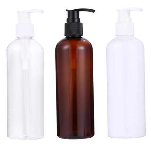 COOLHIYA 3 Pcs Shower Gel Shampoo Bottle Body Wash Bottle Hand Press Pump Lotion Dispenser Bottle foaming soap Pump Liquid soap Empty Bottle Press The Pump Simple