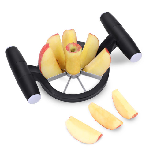 Apple Slicer Corer 8 Slices for M Size Apple Stainless Steel Blade Pear Cutter Coring Tool Fruit Vegetable Divider corer remover