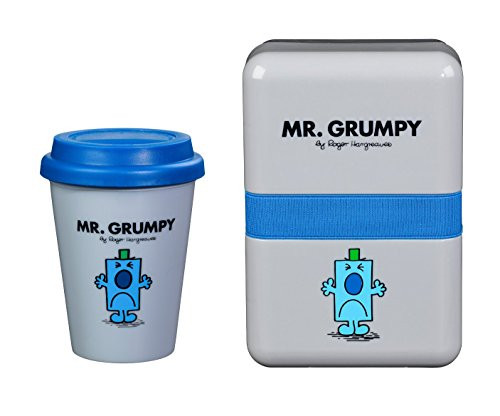 Mr. Men & Little Miss: Mr. Grumpy Lunch Box & Travel Mug