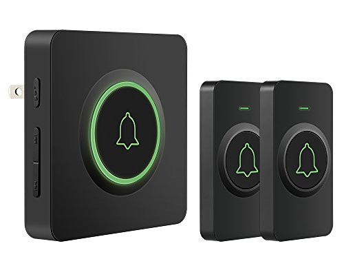 AVANTEK DB-21 Waterproof Wireless Doorbell Operating at Over 1300 Feet, 2 Remote Buttons Can Have Different Tones, 52 Melodies, CD Quality Sound and LED Flash AVANTEK DB-21 Waterproof Wireless Doorbell Operating at Over 1300 Feet, 2 Remote Buttons Can Have Different Tones, 52 Melodies, CD Quality Sound and LED Flash