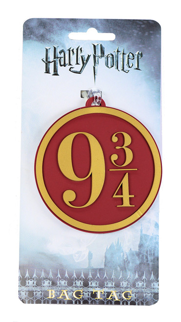Harry Potter Hogwarts Express 9 3/4 Heavy PVC Luggage Bag Tag