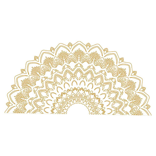 Mandala Removable Wall Sticker Removable Stickers Mural Wallpaper House Decorations for Home Wall Decals Peel and Stick Large Mandala Metal Wall Art Home Decor Mandala Wall Decal