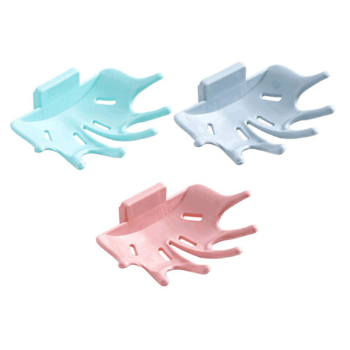 BUGUUYO 3pcs Multifunctional Soap Dish Plastic Soap Dish Bath Soap Liquid Plastic Pallets Bath Soap Container Sponge Box Shower Soap Shower Soap Dish Shower Soap Bar Holder Tari Soap