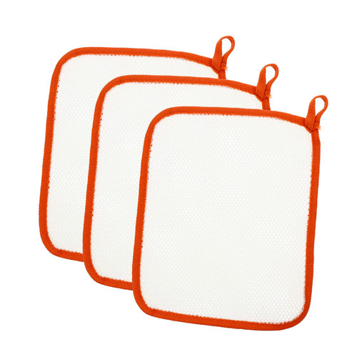 5pcs double layer foam square exfoliating wash clothes for face washclothes for body makeup remover cloth body exfoliator makeup cloth remover towel bamboo cosmetic body wash Nylon