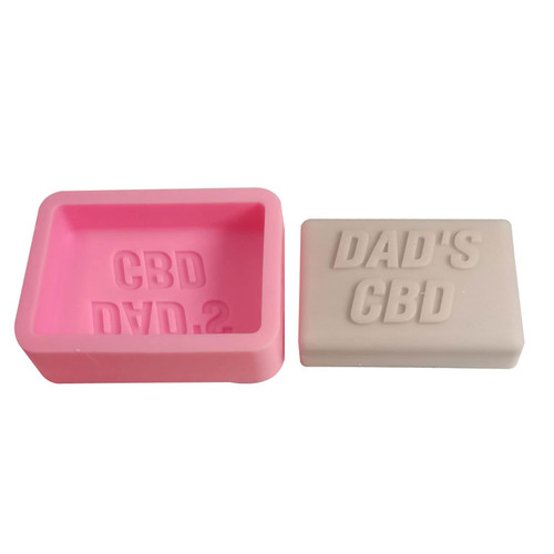 3D Square Soap Silicone Resin Mold Fondant Mould Cake DIY Supplies Pastry Baking Decor Tools Handmade Soap Mold