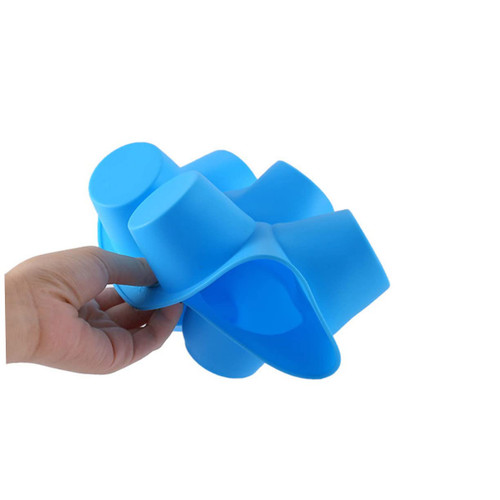 FELTECHELECTR 3pcs Ice Making Muffin Pan Silicone Bread Pan Silicone Chocolate Rubber Muffin Tray Baking Cupcake Tray Silicone Baking Soap Tray Mould Diy Popsicle Molds Mini Cake Brownie Toaster