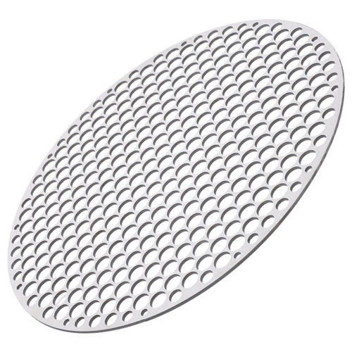 Yardwe Stainless Steel Grill Bbq Wire Mesh Grill Barbecue Wire Mesh Bbq Mesh Grill Bags Wire Grate Picnic Barbecue Grill Basket Outdoor Grill Round Barbecue Net Make Tea Grille Household