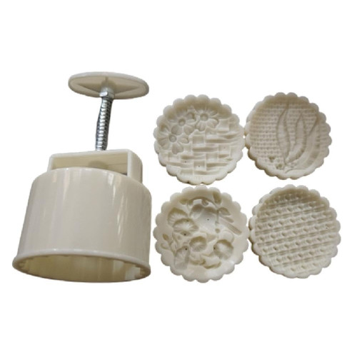 Hand-Pressure Moon Cake Mold Flower Bird Pattern Cookie Stamps Moon Cake Makers MidAutumn Festival DIY Pastry Tool Cookie Stamps And Cutters Press For Baking Wedding