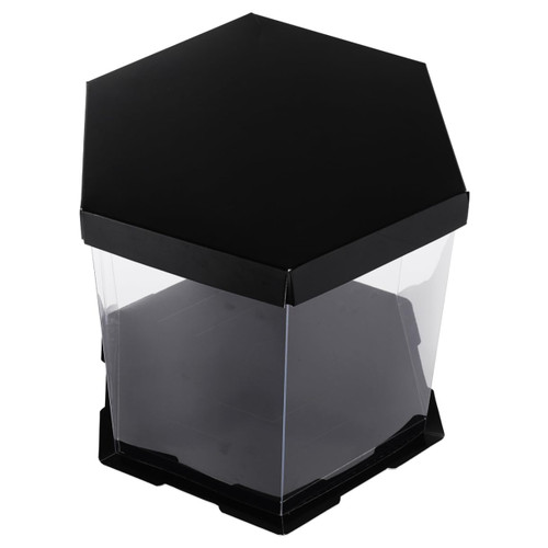 Hohopeti 1 Pc cake box cake display holder baking cake container cake carrier cookie containers with lids cupcake containers pie container with lid plastic baby packing supplies portable