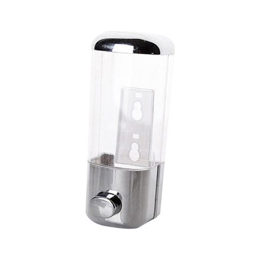 Zerodeko Stainless Steel Soap Dispenser Shower Dispenser Stainless Steel Container Hand Wash Dispenser 500ml Soap Dispenser Wall Mounted Soap Dispenser Machine Liquid