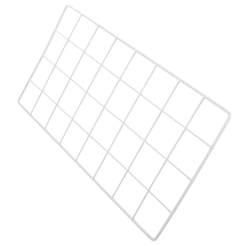 ARTIBETTER decor Wall Adornment Wall Photos Display Grid Pictures Display Grid Pannel Grid On The Wall Wire Wall Grid Panel Photo Display Stand Wall Ornament mesh bold white iron