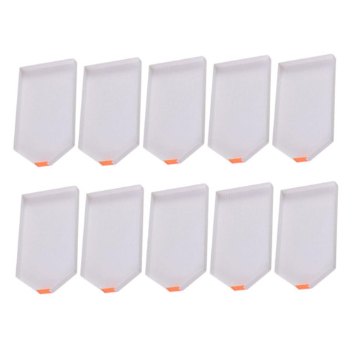EXCEART 10pcs Tool Diamond Embroidery Tray DIY Tools Cross Tray Diamond Cross Tool Diamond Art Tools Nail Art Dotting Tool Diamond Plate Rhinestones Plastic White 5d