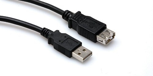 Hosa USB-210AF Type A to Type A High Speed USB Extension Cable, 10 feet