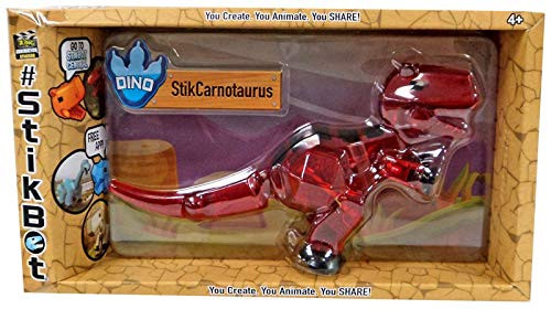 Stikbot Mega Dino - Red Carnotaurus