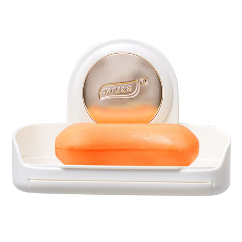 TAILI Soap Dish Suction Cup Drill-Free, Soap Holder for Shower Wall Mounted, Strong Sponge Soap Holder for Bathroom, Shower, Tub, Kitchen Sink, Self-Draining for Keep Dry, Removable TAILI Soap Dish Suction Cup Drill-Free, Soap Holder for Shower Wall Mounted, Strong Sponge Soap Holder for Bathroom, Shower, Tub, Kitchen Sink, Self-Draining for Keep Dry, Removable