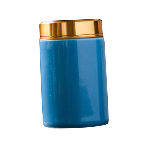CAXUSD Tea Containers Sealed Canisters Food Storage Containers Ceramic Can Coffee Can Mini