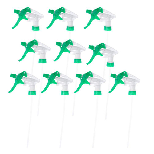 10 Pcs Industrial Trigger Sprayer spray bottle nozzle resistant spray head spray bottle head plastic nozzle soap plastic spray bottles water nozzles plant to rotate window