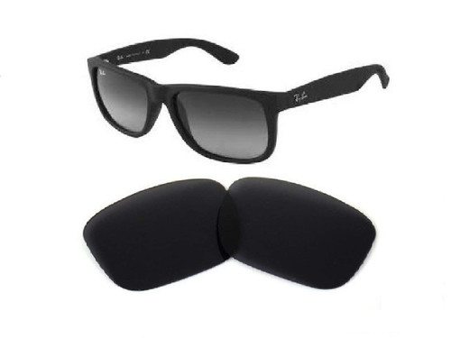 Galaxy Replacement Lenses For Ray-Ban RB4165 Justin Black (54mm Not 51mm)