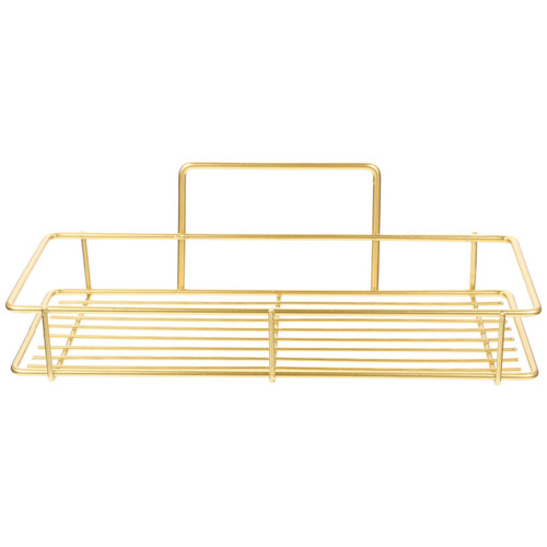 Beavorty wall-mounted storage rack shower storage bathroom wall shelf shower shelves for inside shower bathroom shower black shower shampoo shelf shower shelf Soap Dish Holder Metal iron