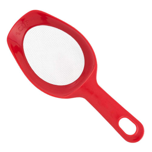 Hemoton 1pc flour sieve handheld sifter fine mesh sieve strainer fine mesh strainer Handheld Flour Sifter baking sieve tool gadgets baking mesh sifter sifting strainer plastic Shaker egg