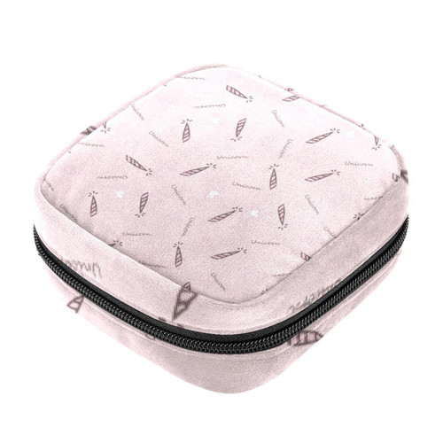 Makeup Bag Unicorn Cosmetic Bag Makeup Pouch Travel Toiletry Bag Organizer Storage Bag for Women Girls