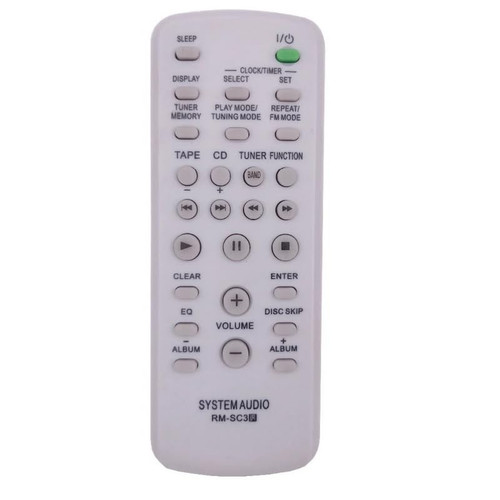 Remote Control RM-SC3 Fit for Sony System Audio MHC-EC79 HCD-EC79 MHC-EC99 HCD-EC99 MHC-EC69T HCD-EC69T MHC-EC79T HCD-EC79T MHC-EC99T HCD-EC99T MHC-EX6 HCD-EX6