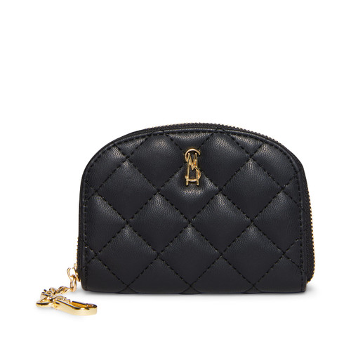 Steve Madden JADEZ Dome Zipper Pouch, Black