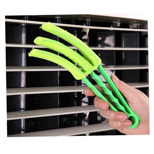 Healeved 4pcs Keyboard Condition Blind Cleaner air Conditioner Cleaner car ac Cleaner Window Blind Brush Car Duster Tool car Cleaning Brushes Air Condition Cleaning Tool Blinds Brush Head